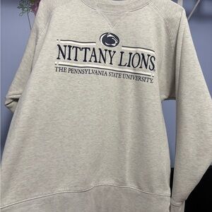 #247 Champion Gray The Pennsylvania State University Nittany Lions Sweatshirt